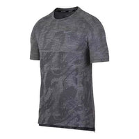 Nike Madalist Casual Breathable Sports Printing Short Sleeve Gray AA2215-036