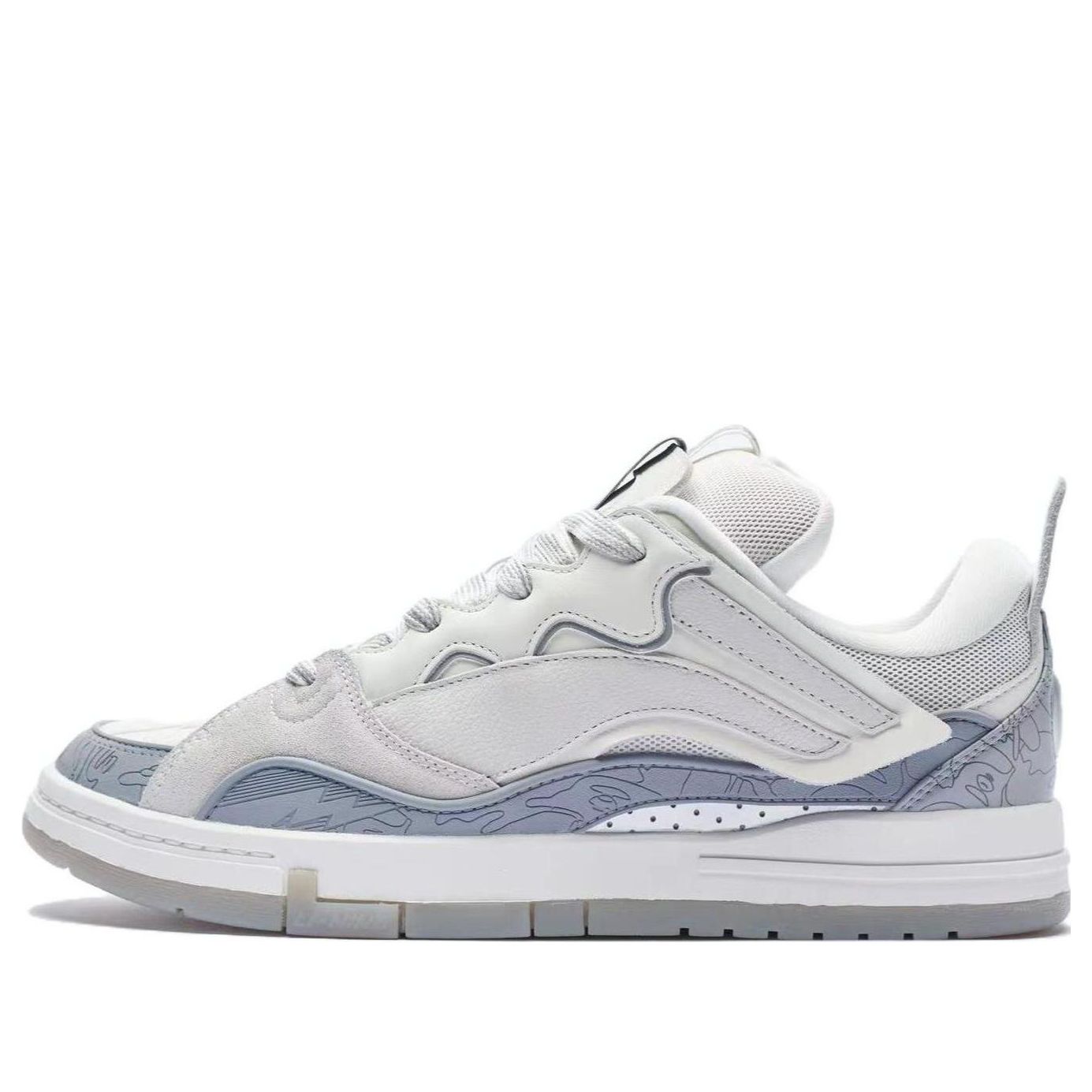 (WMNS) Li-Ning Superwave Golden x AAPE 10TH Anniversary 'White Grey' AECS088-3
