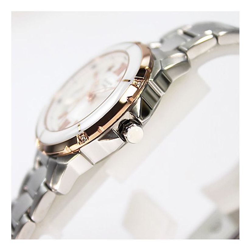 CASIO Waterproof Stainless Steel Strap Silver Analog SHE-4505SG-7ADR