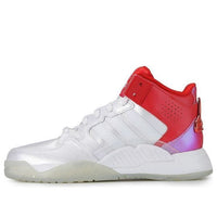 (WMNS) adidas neo 5th Quarter White/Red H01538