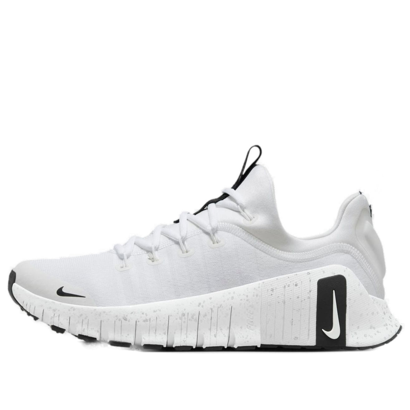 (WMNS) Nike Free Metcon 6 'White Metallic Silver Smoke Grey Black' HQ3510-100