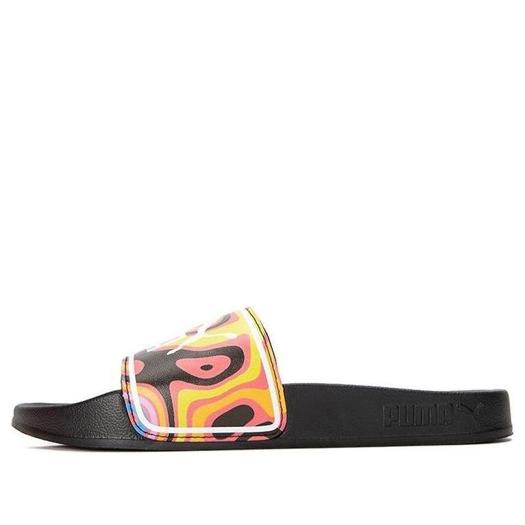 PUMA Leadcat 2.0 Graffiti Slide 'Black' 387238-01