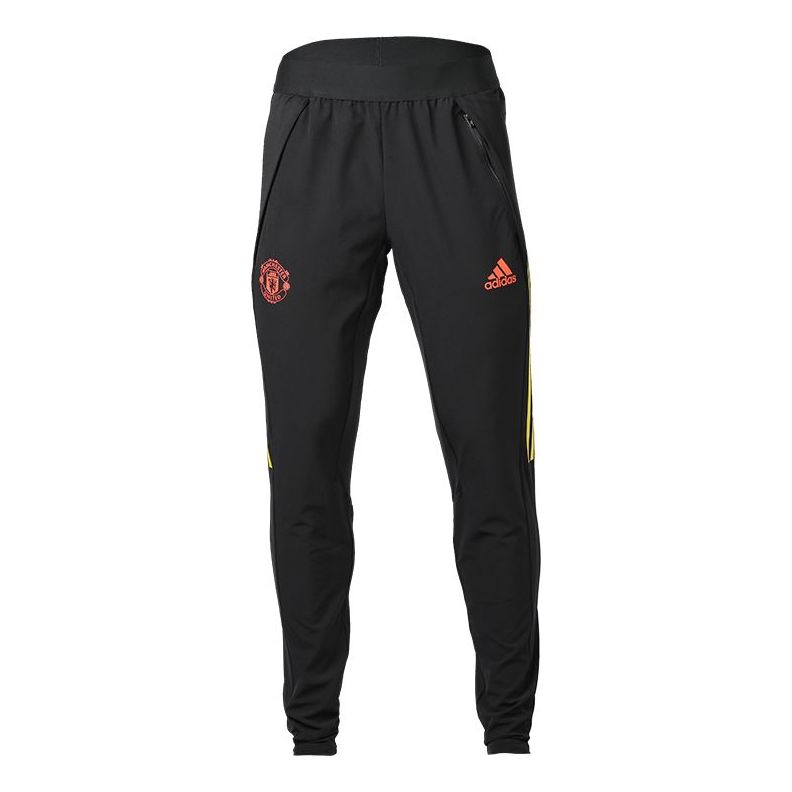 adidas 20-21 Manchester United Soccer/Football Pants Black FR3700