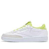 (WMNS) Reebok Club C85 'Cloud White Acid Yellow' GW5439