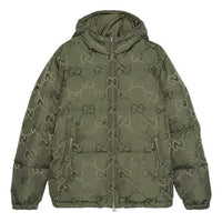 Gucci Jumbo GG Canvas Down Jacket 'Green' 698710-Z8A53-3175