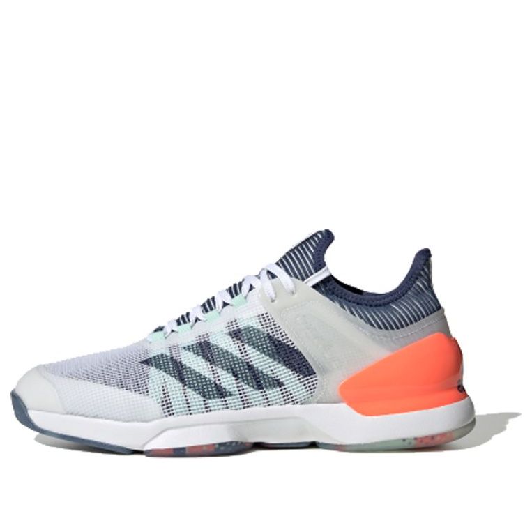 adidas Adizero Ubersonic 2.0 'White Tech Indigo Coral' FU9468