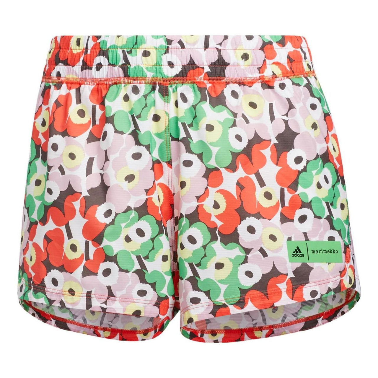 (WMNS) adidas x Marimekko Pacer Shorts Asia Sizing 'Multi-Color' HE7390