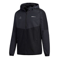 adidas neo MENS Casual Sport Hooded Jacket Black GJ8953