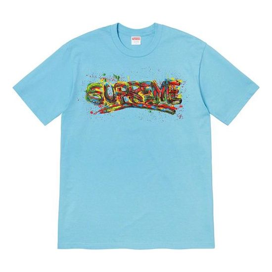 Supreme SS20 Week 1 Paint Logo Tee Logo Tee SUP-SS20-010