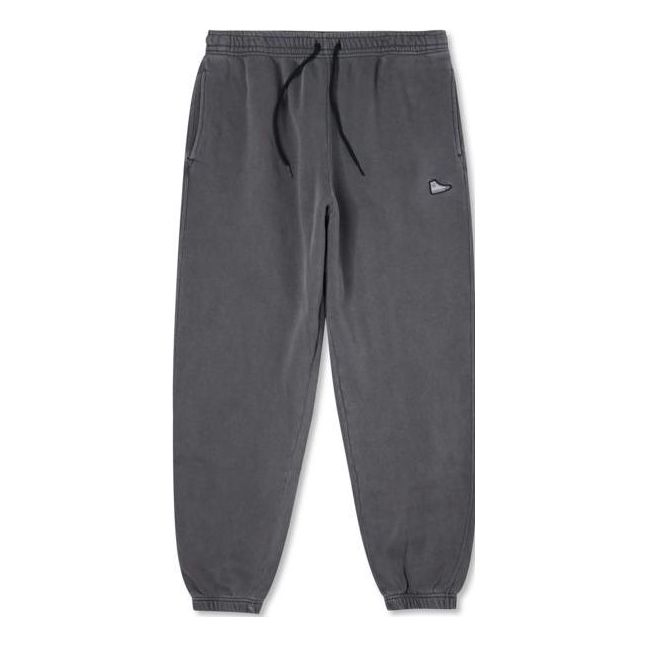 Converse Loose Fit Wearers Left Sneaker Patch Pigment Dyed Pant Asia Sizing 'Grey' 10024499-A01