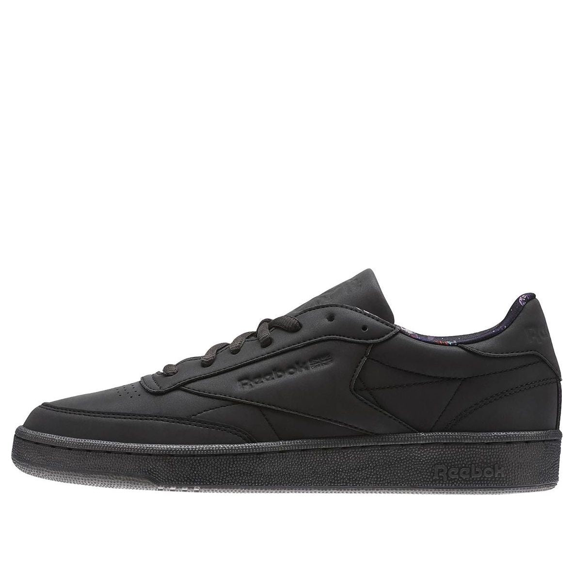 Reebok Club C 85 TDG Pure Black Skateboarding Shoes BS6470