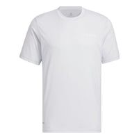 adidas Logo Tech T-Shirt Asia Sizing 'White' IC4413