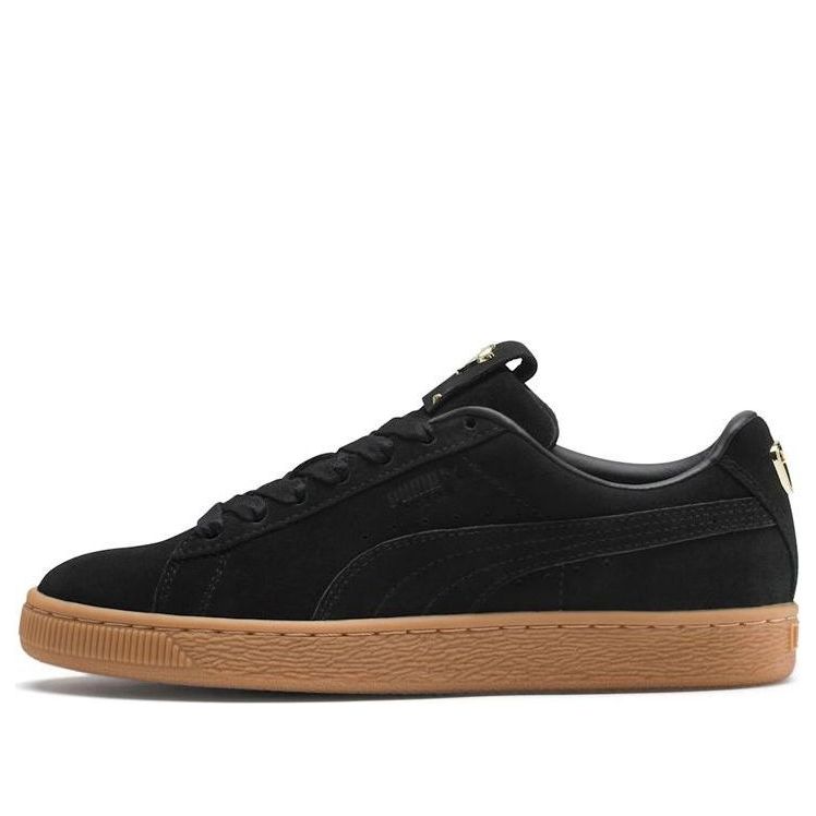 (WMNS) PUMA Suede Premium Logo 'Black' 369955-01