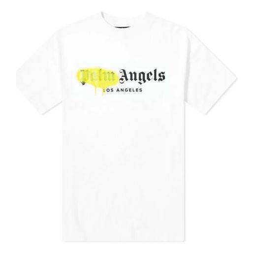 PALM ANGELS Tokyo Sprayed Logo Tee Logo Tee PMAA001S204130550160