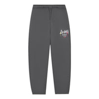 Li-Ning Anything Is Possible Graphic Sweatpants 'Smoke Grey' AKLSG67-3