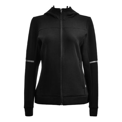Skechers Full Zip Hooded Jacket 'Black' P322W020-0018