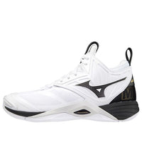 Mizuno Wave Momentum 2 Mid 'White Black Gold' V1GA211709