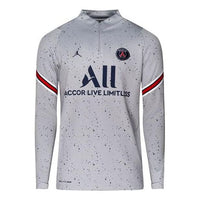 Air Jordan x Paris Saint Germain ADV Elite Strike Drill Top 'Grey Navy Red' DH7555-013