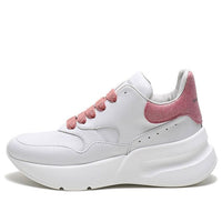 (WMNS) Alexander McQueen Sprint Runner Shoes 'White Pink' 586410WHXI59026