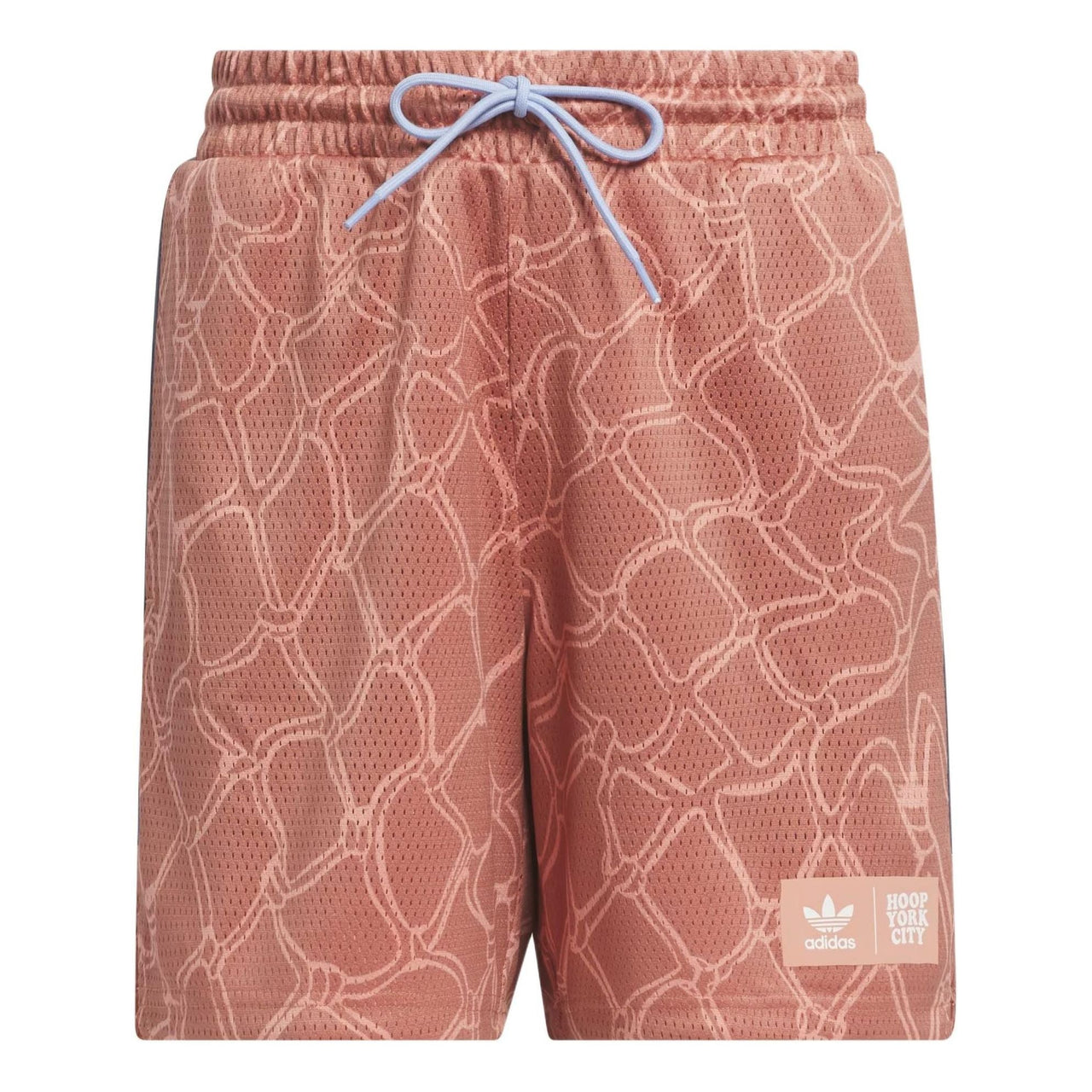 (WMNS) adidas Hoop York City 3-Stripes Shorts Asia Sizing 'Magic Earth' IP6899