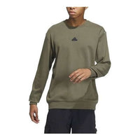 adidas Tech Graphic Crew Asia Sizing 'Olive Green' IP4961