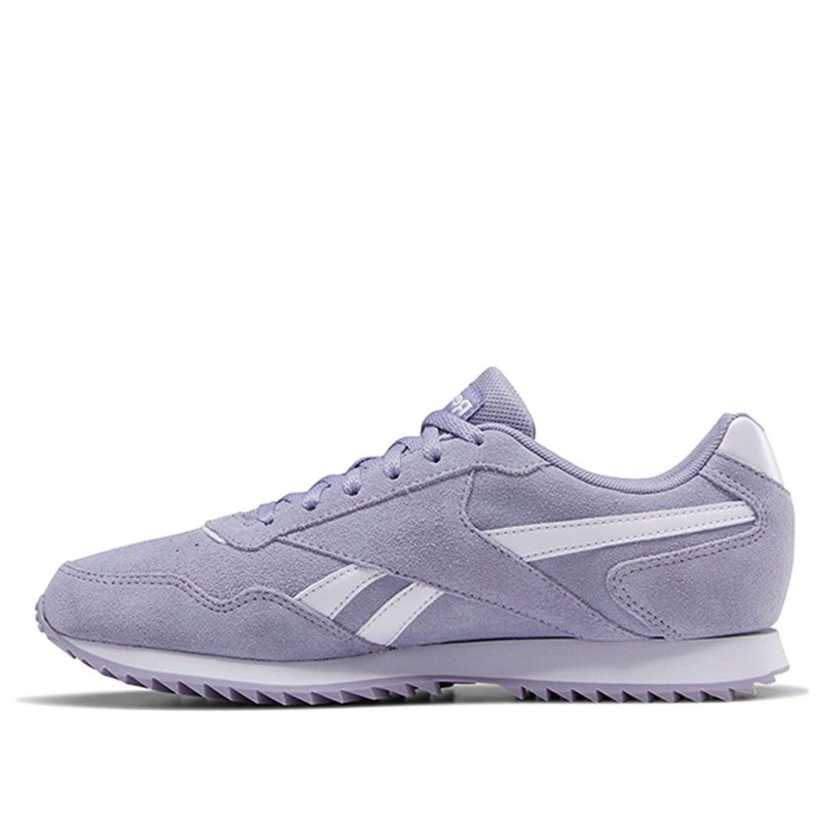 (WMNS) Reebok Royal Glide Ripple 'Purple White' EF7618