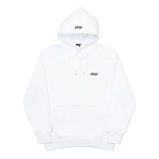 PALACE Basically A Hood Logo Pocket Unisex White P12HD042