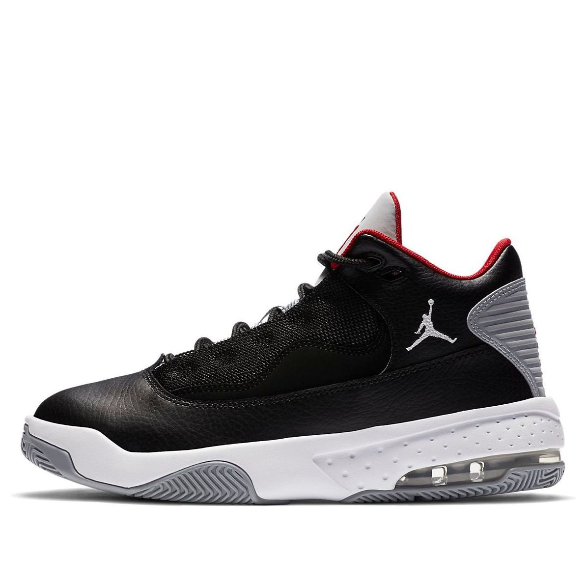(GS) Air Jordan Max Aura 2 Sneakers 'Black White Red' CN8094-001