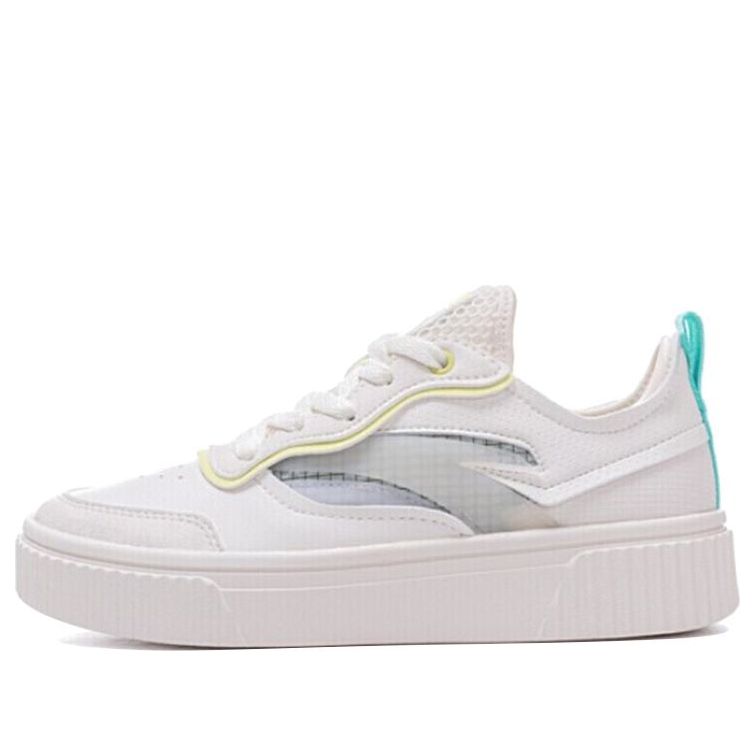 (WMNS) ANTA Life Series Sneakers 'White Green' 122038063-1