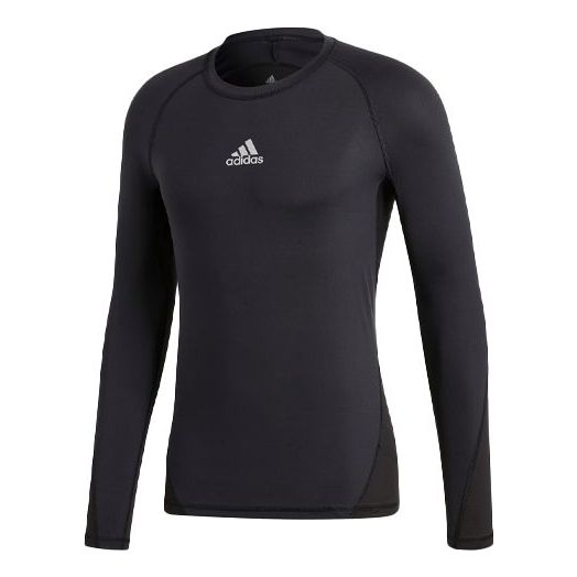 adidas Alphaskin Sport Long Sleeves T-Shirt 'Black' CW9486