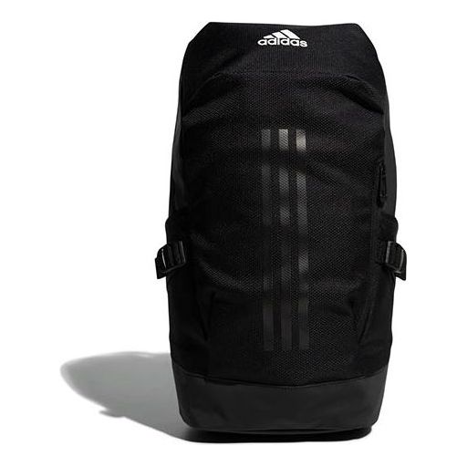 adidas Large Capacity Unisex Backpack Outdoor Sports Travel Black FK2245