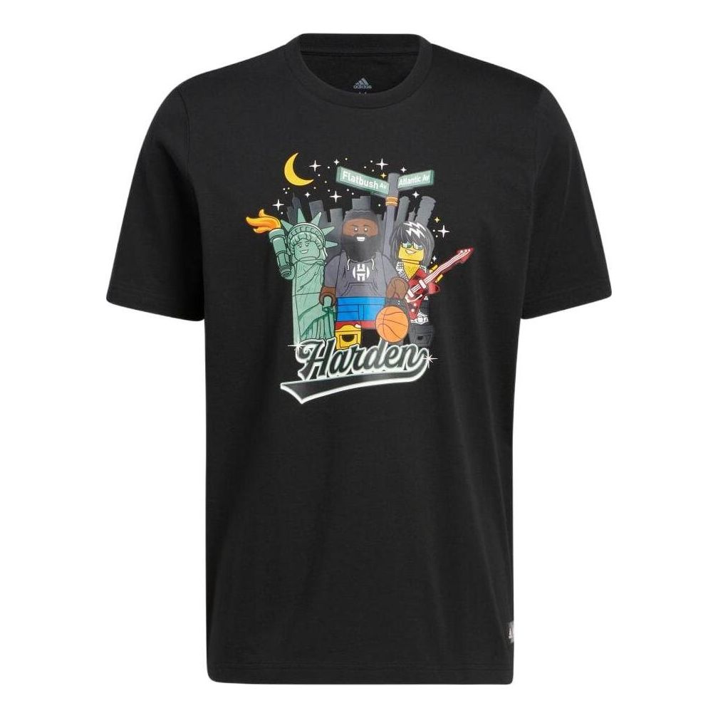 adidas x LEGO James Harden NYC Tee 'Black' HE0870