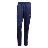 adidas x Crossover Hufc Tr Pnt Soccer/Football Colorblock Casual Sports Long Pants Navy Blue GI7452
