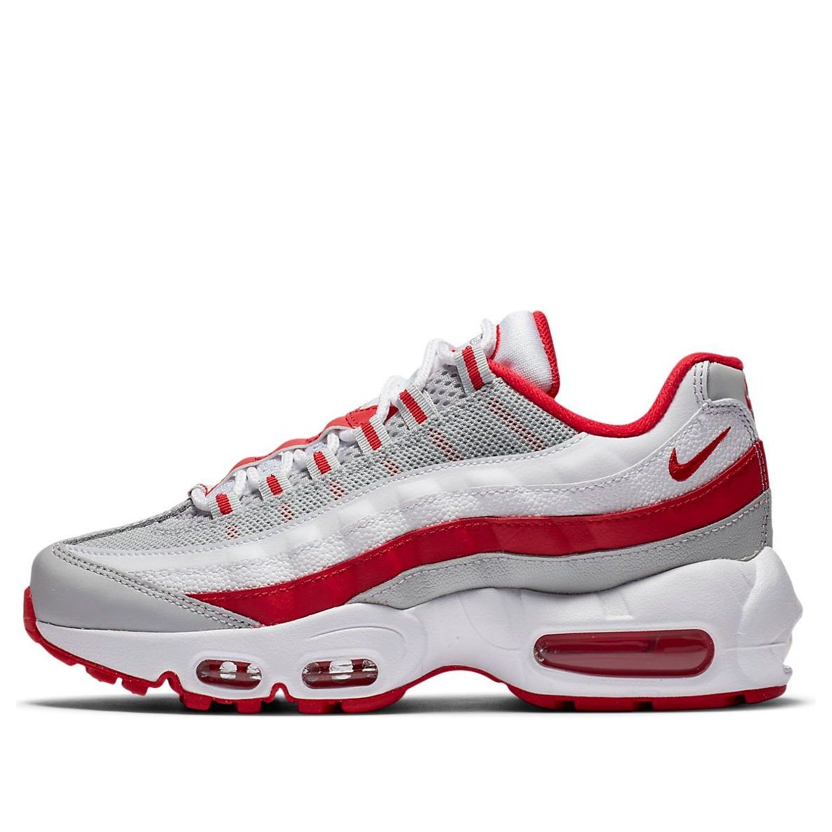 (GS) Nike Air Max 95 Recraft 'Grey Fog Hyper Red' CJ3906-004