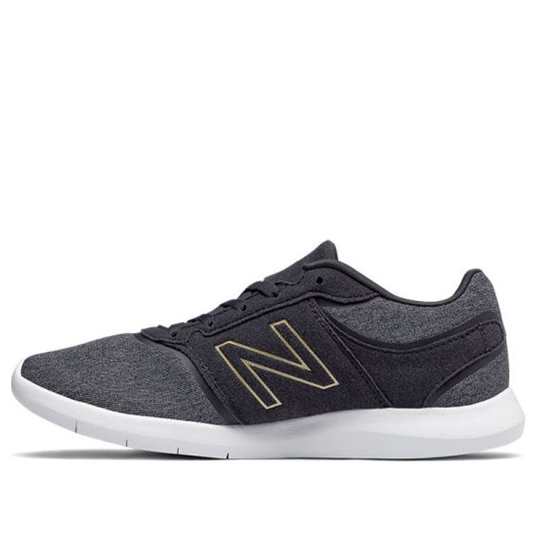 (WMNS) New Balance 415 'Black Grey' WL415AM