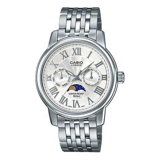 Casio Lineage Analog Watch 'Silver Metallic' LIN-303D-7AV