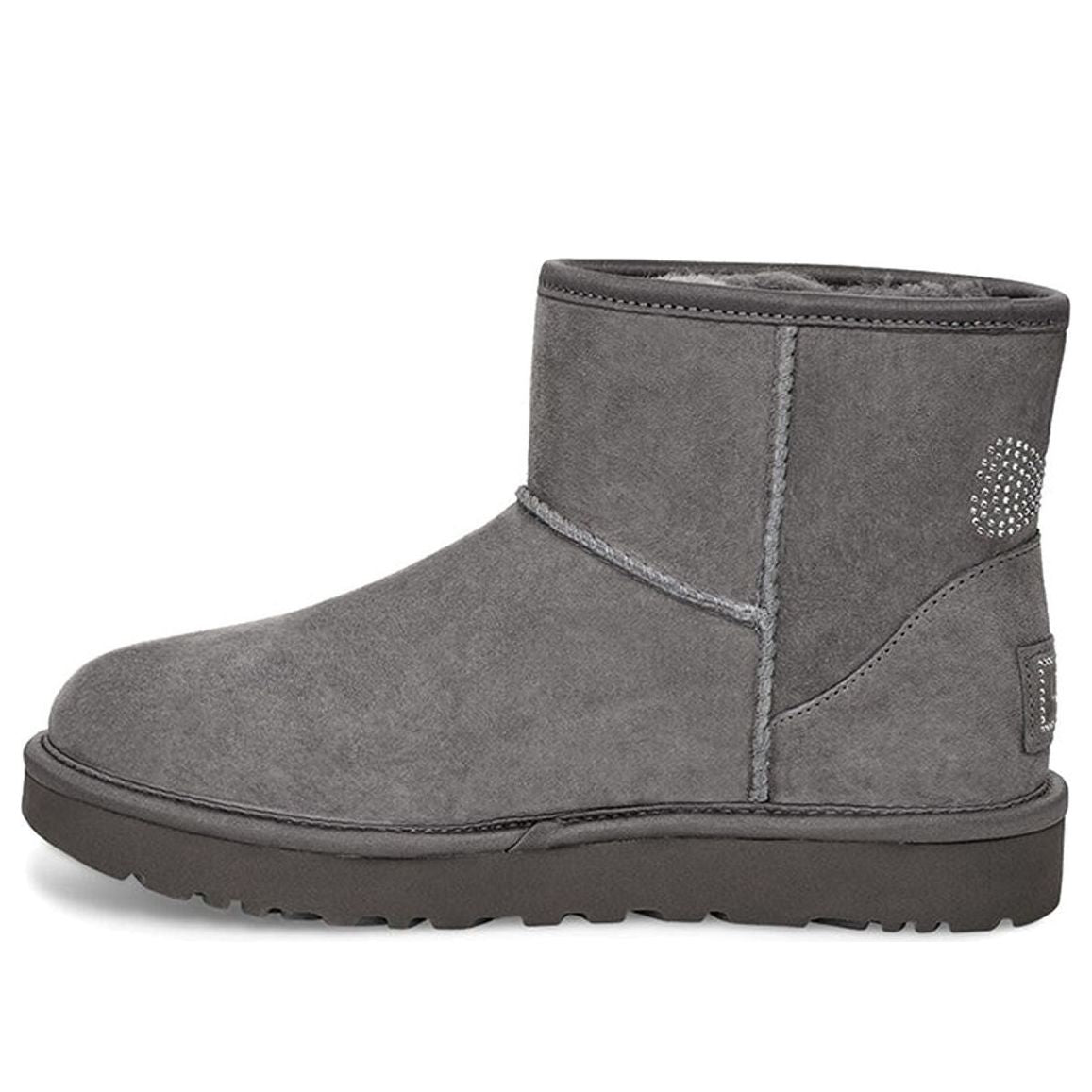 (WMNS) UGG Classic Mini Crystal 'Grey' 1111790-CHRC