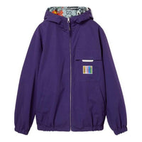 Gucci Reversible Cotton Ripstop Jacket 'Purple Multi Color' 777290-ZAQDS-5447