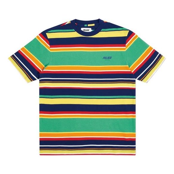 PALACE Logo Stripe Short Sleeve Unisex Yellow P19ES025