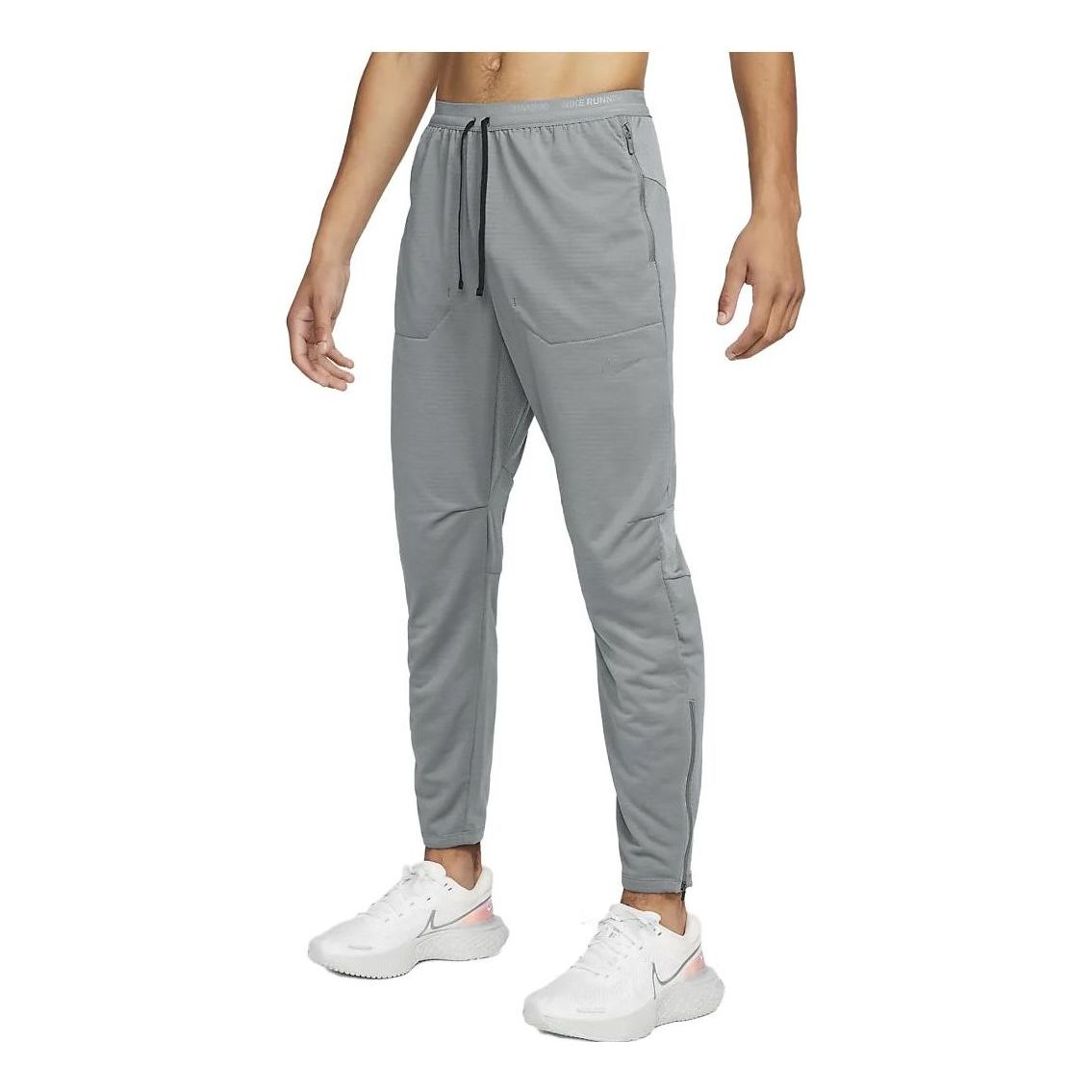 Nike Dri-FIT Knit Pants 'Grey' DQ4740-084
