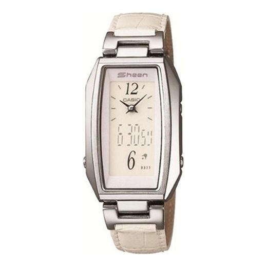 CASIO SHEEN Series Business Waterproofes White Analog/Digital Combo SHN-6000L-7ADR