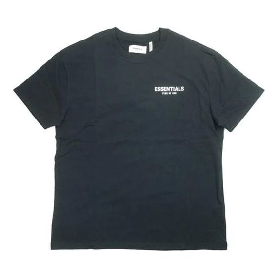 Fear of God Essentials Boxy Black Logo Tee 0125250500094001