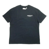Fear of God Essentials Boxy Black Logo Tee 0125250500094001