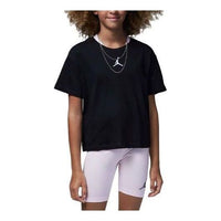 (GS) Air Jordan Logo T-Shirt 'Black' 45A770-023
