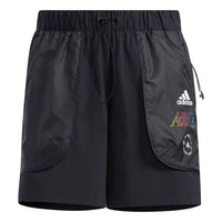 (WMNS) adidas Woven Shorts Asia Sizing 'Black' HB6596