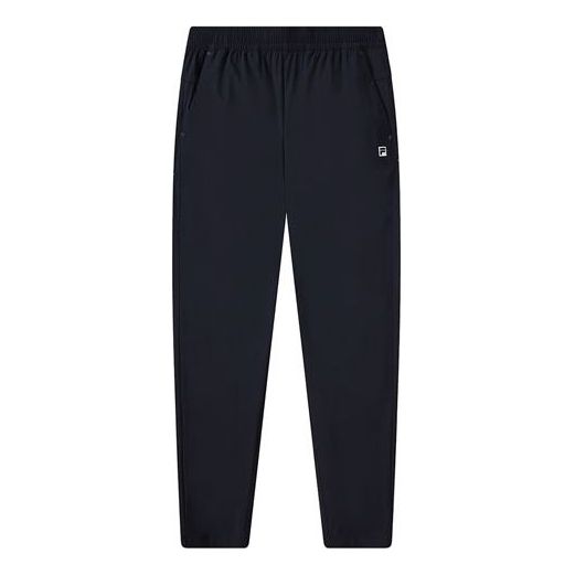 FILA Athletics Series Logo Straight Casual Pants Blue A11M121801F-NV
