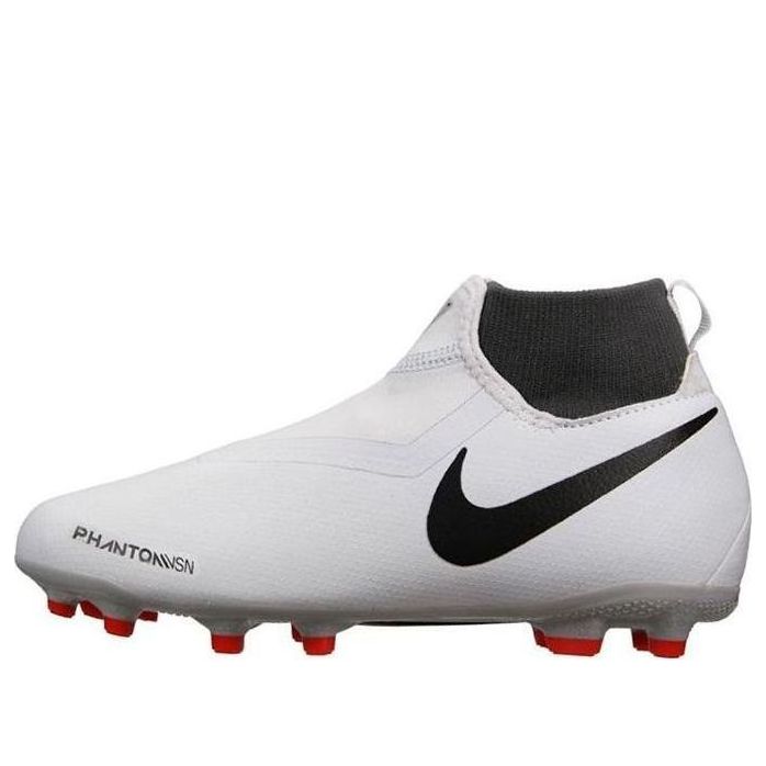 (GS) Nike Phantom Vision Academy FG MG 'Pure Platinum Crimson' AO3287-060
