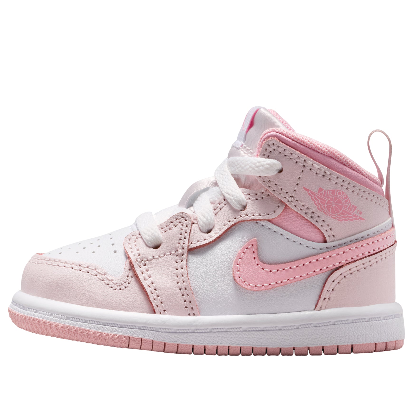 (TD) Air Jordan 1 Mid 'Pearl Pink White' DQ8425-600