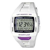 Casio Retro Classic Solar Energy Digital Watch 'White Purple' STW-1000-7JH