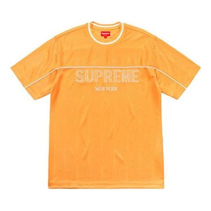 Supreme SS18 Dazzle Warm Up Top Orange Tee SUP-SS18-0025